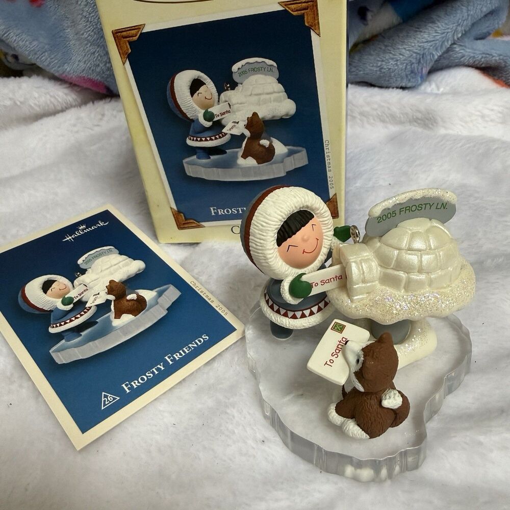 Hallmark Frosty Friends 2005 Ornament #26 Collector’s Series NIB Memory Card